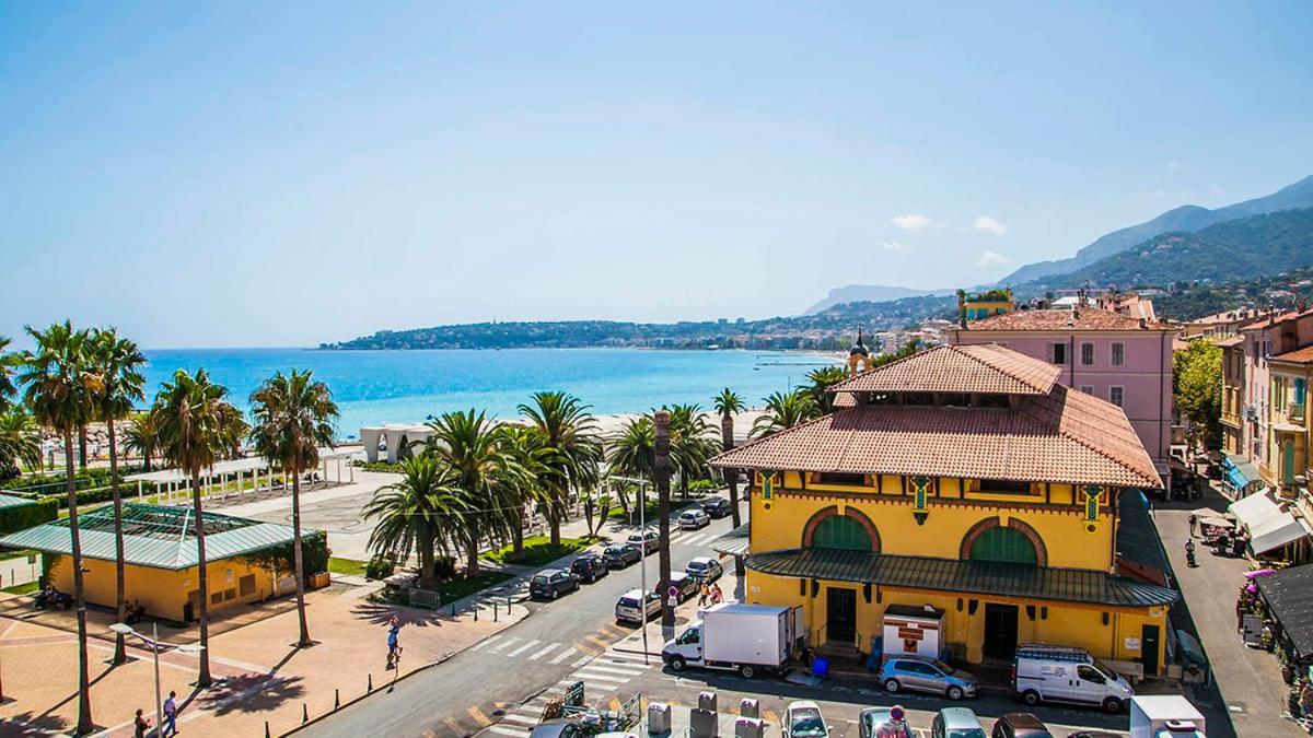 Charmant 2 Pieces Vue Sur Mer Et Monte-Carlo A Roquebrune Cap Martin Exterior foto