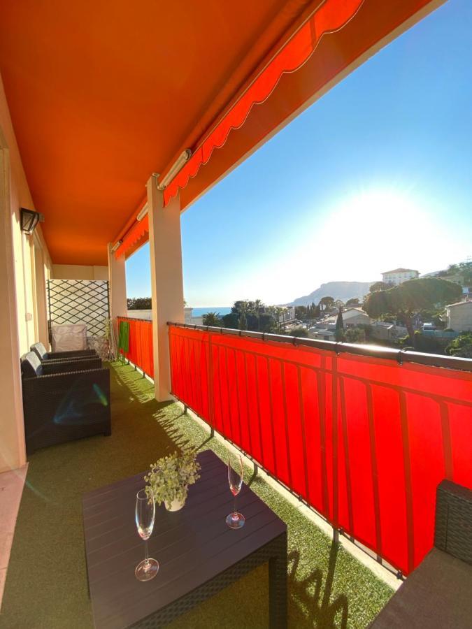 Charmant 2 Pieces Vue Sur Mer Et Monte-Carlo A Roquebrune Cap Martin Exterior foto